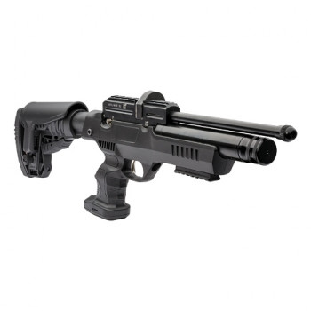 Webley Eclipse PCP Air Pistol Max 5.5ft/lbs Detachable Black Polymer Adjustable Ambidextrous Stock 14 shot .177 calibre