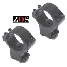 30mm Ring double clamp (pair) 48.6mm High mounts (103) ZOS Telescopic Sight MOUNTS