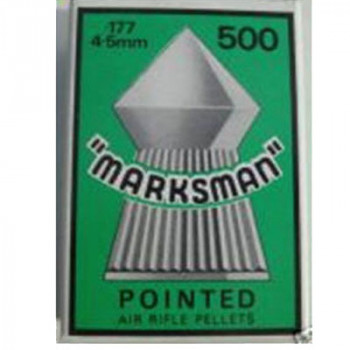 Marksman Pointed .177 calibre Air Gun Pellets 8.87 grains Box of 500